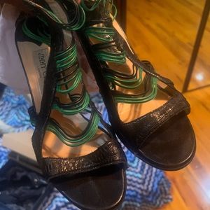 Jimmy Runway pumps. Extremely sexy leather